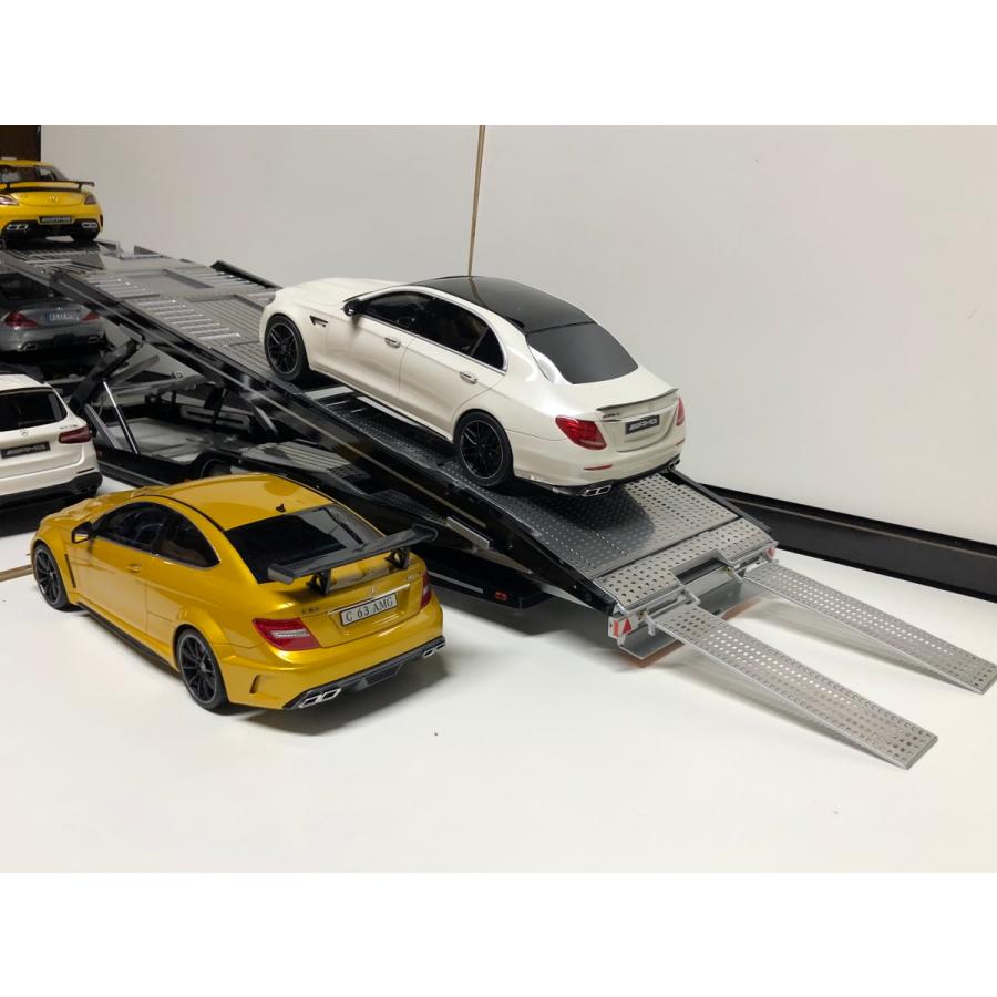 アーテル　カートレーラー　1:18 ミニカー 1/18 ROAD-KINGS Kenworth W900 トレーラートラック 1989