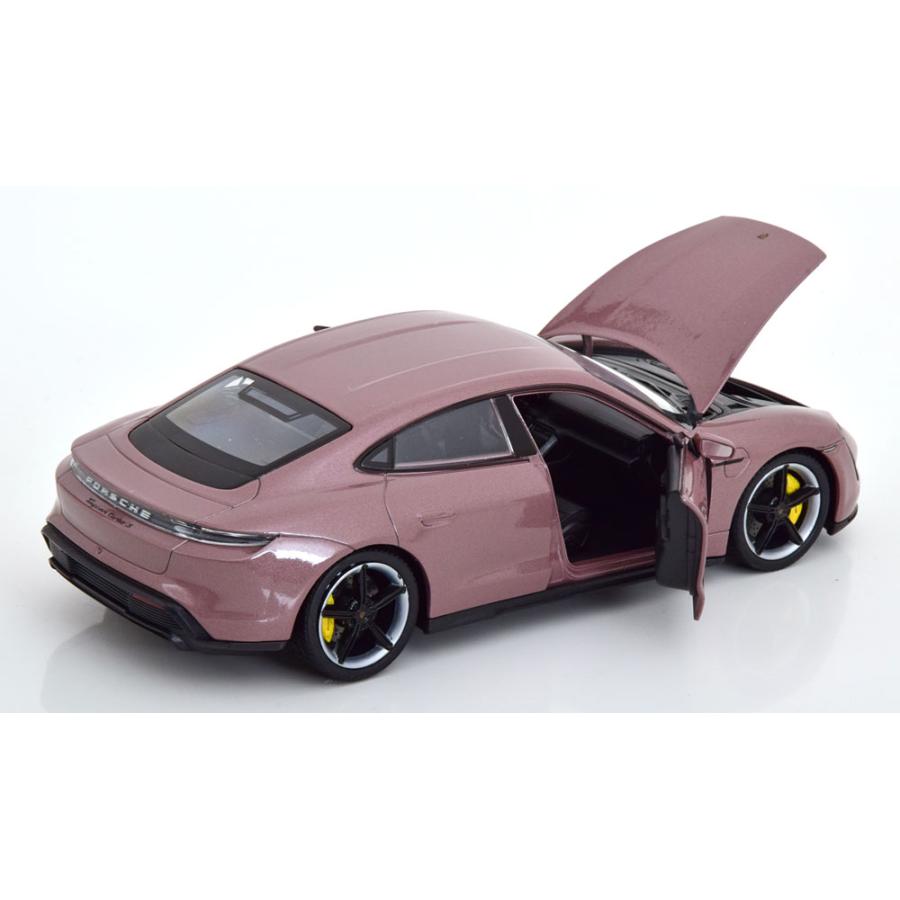 Welly 1/24 Porsche Taycan 2020 ピンクブラウン タイカン ポルシェ