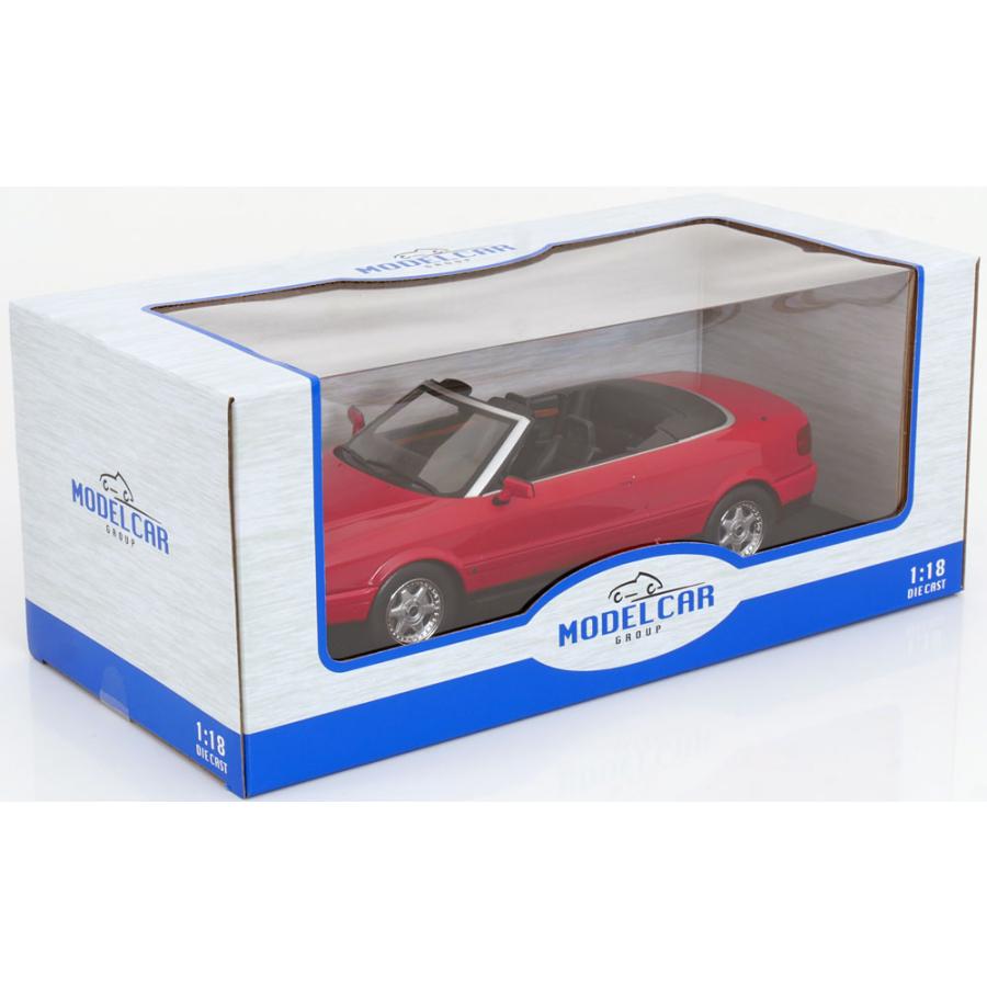 MCG Modelcar Group 1/18 Audi 80 Cabriolet 1991-2000 レッド