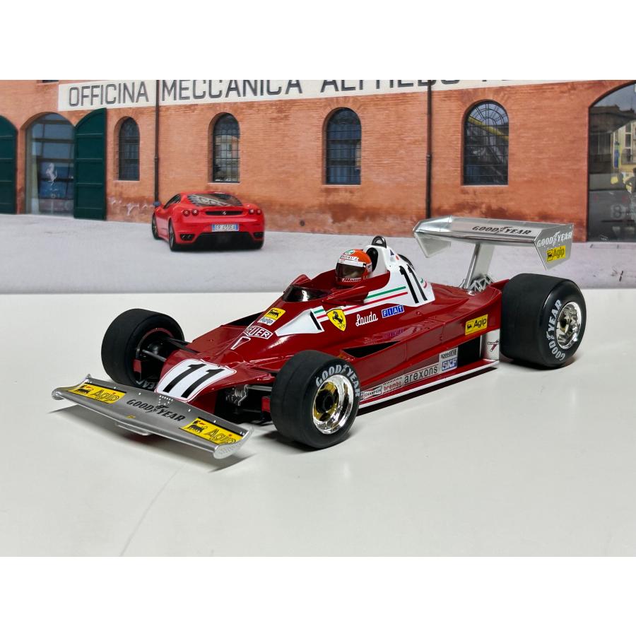 MCG Modelcar Group 1/18 Ferrari 312T2B #11 NIKI LAUDA WINNER