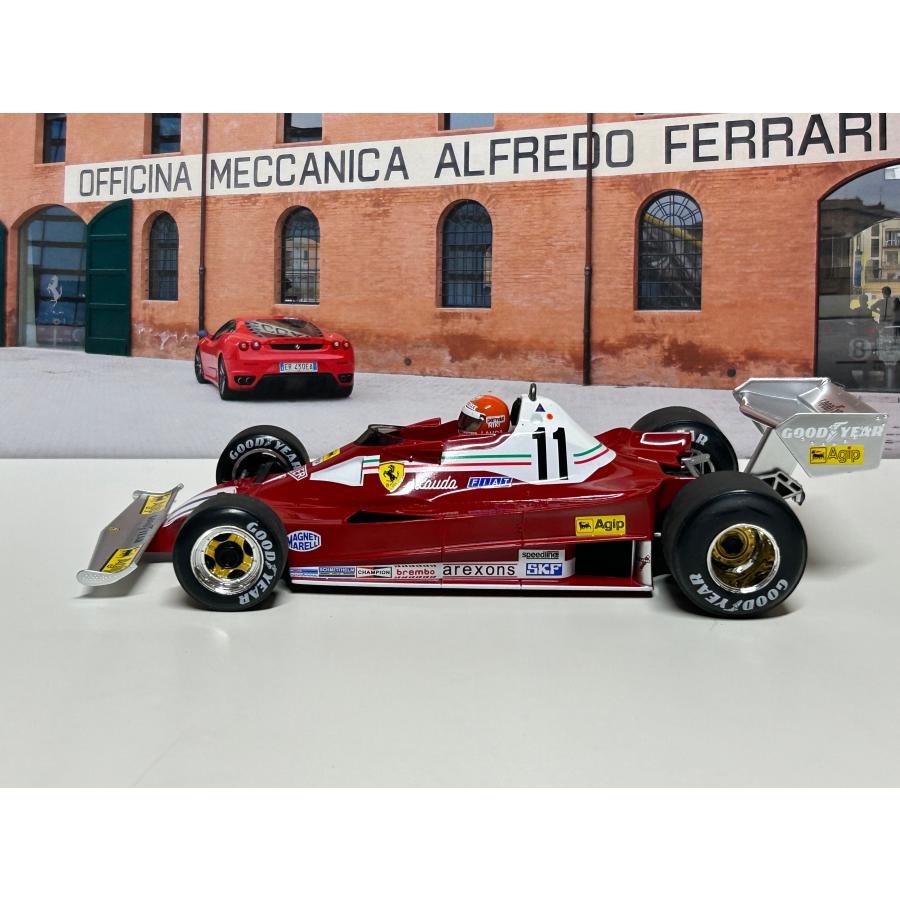 MCG Modelcar Group 1/18 Ferrari 312T2B #11 NIKI LAUDA WINNER
