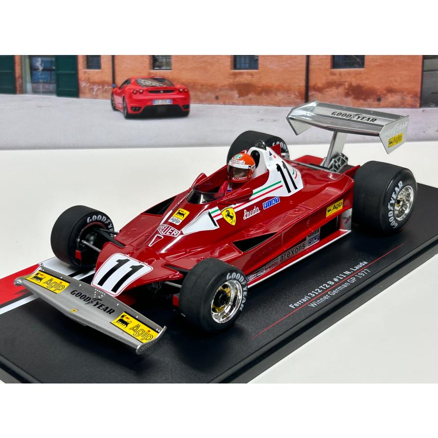 MCG Modelcar Group 1/18 Ferrari 312T2B #11 NIKI LAUDA WINNER