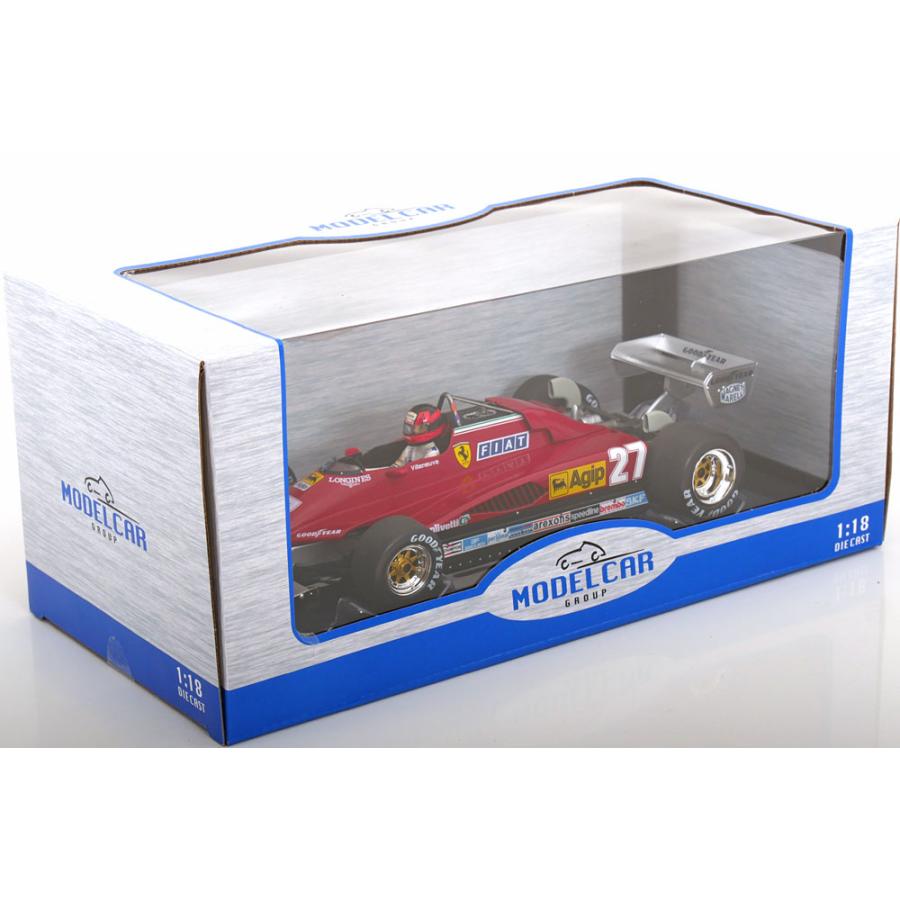 MCG 新発売！ Modelcar Group 1/18 Ferrari 126C2 #27 BELGIUM GP 1982