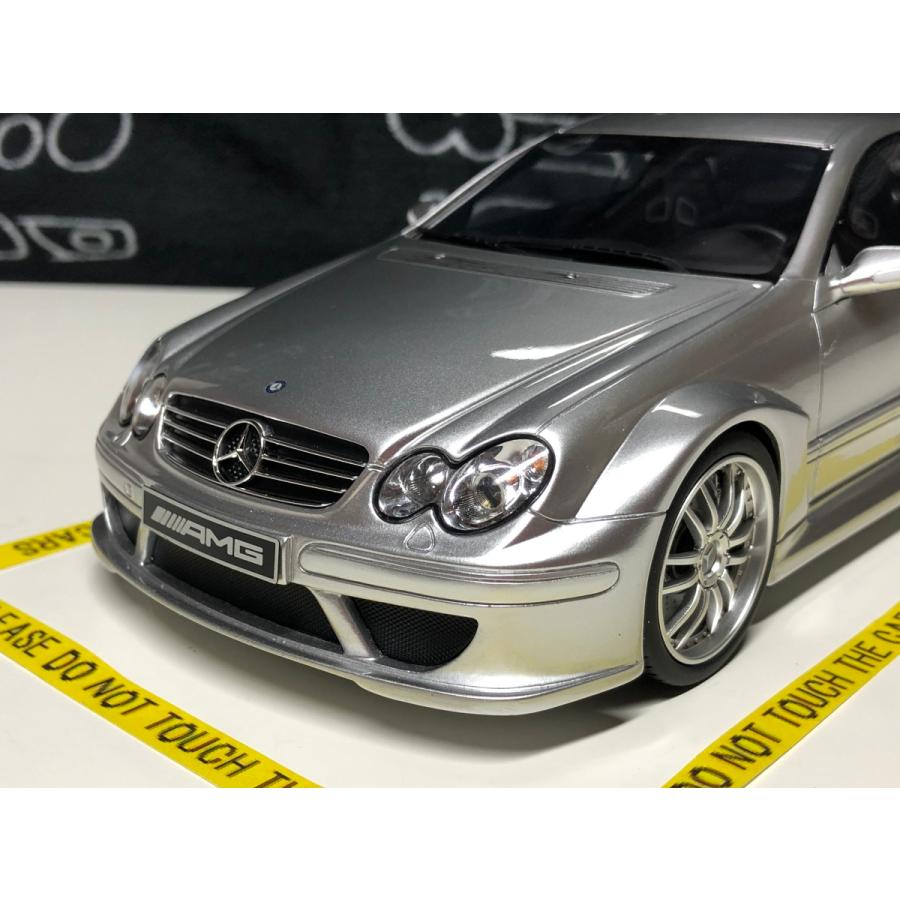 Otto Mobile 1/18 Mercedes Benz CLK DTM AMG 2004 silver