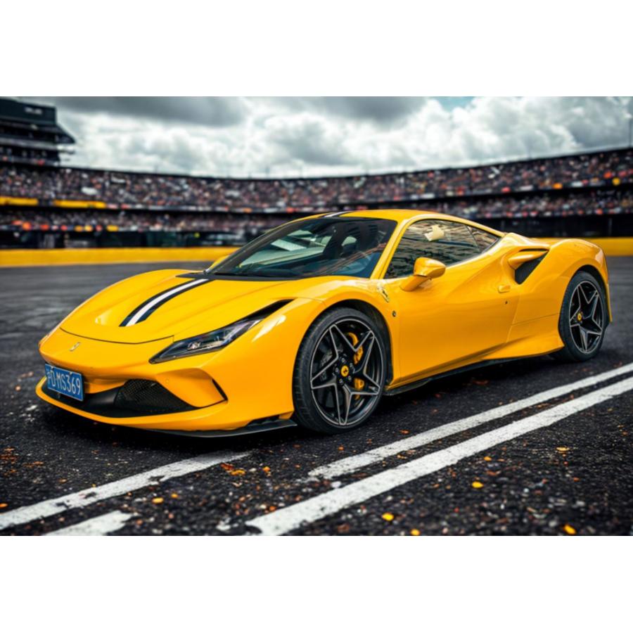B.B.R ＜予約品＞ BBR 1/18 Ferrari F8 Tributo Giallo tristrato with