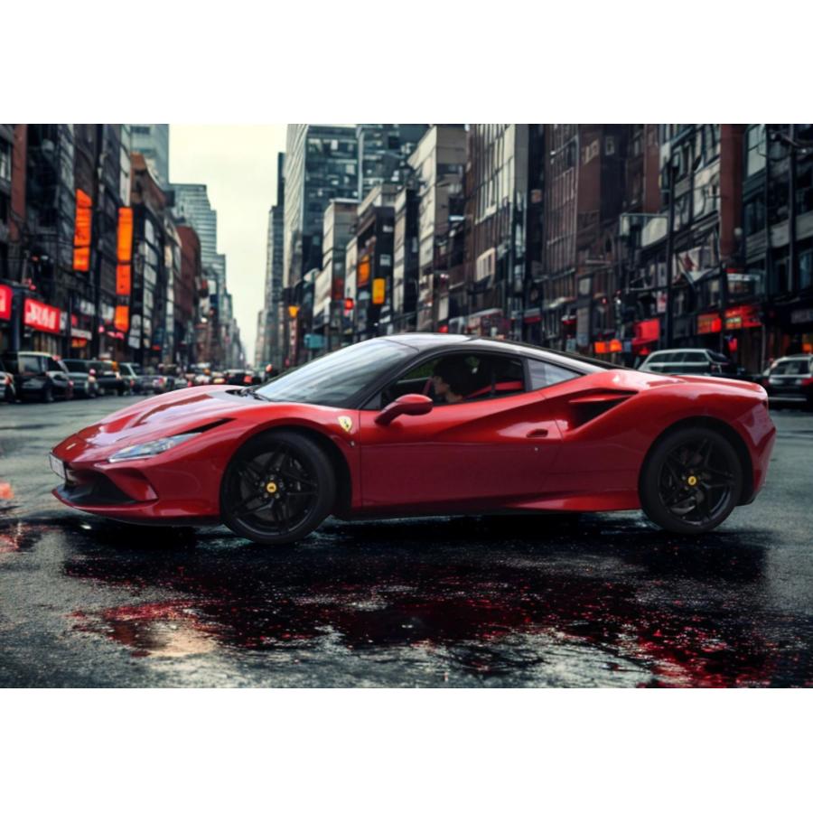 B.B.R ＜予約品＞ BBR 1/18 Ferrari F8 Tributo Rosso fuoco with