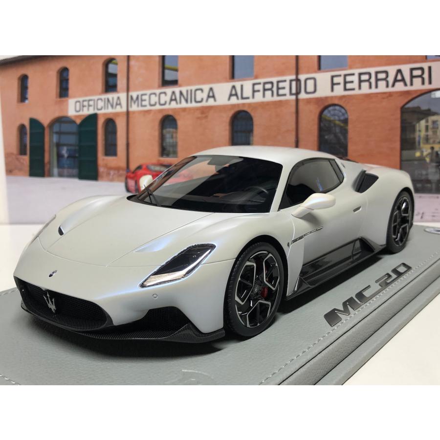 B.B.R BBR 1/18 Maserati MC20 bold white ルーフ同色 マセラティ