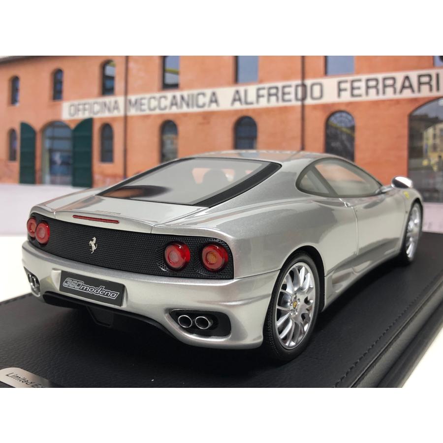 B.B.R BBR 1/18 Ferrari 360 Modena 1999 Argent nurburgring