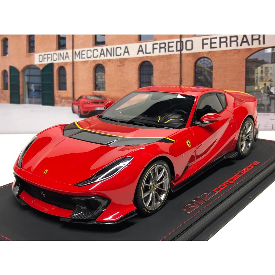 B.B.R BBR 1/18 Ferrari 812 Competizione Rosso corsa B.B.R BBR 1/18 Ferrari 812 Competizione Rosso corsa