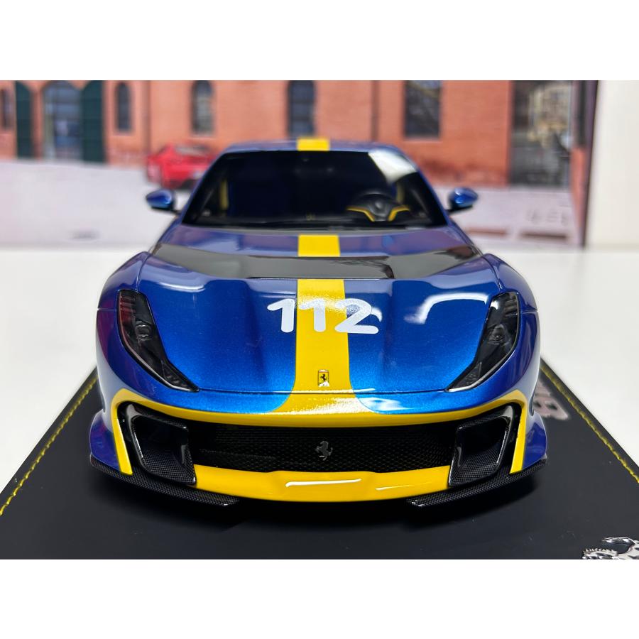 B.B.R BBR 1/18 Ferrari 812 Competizione Tailor made #112 Targa