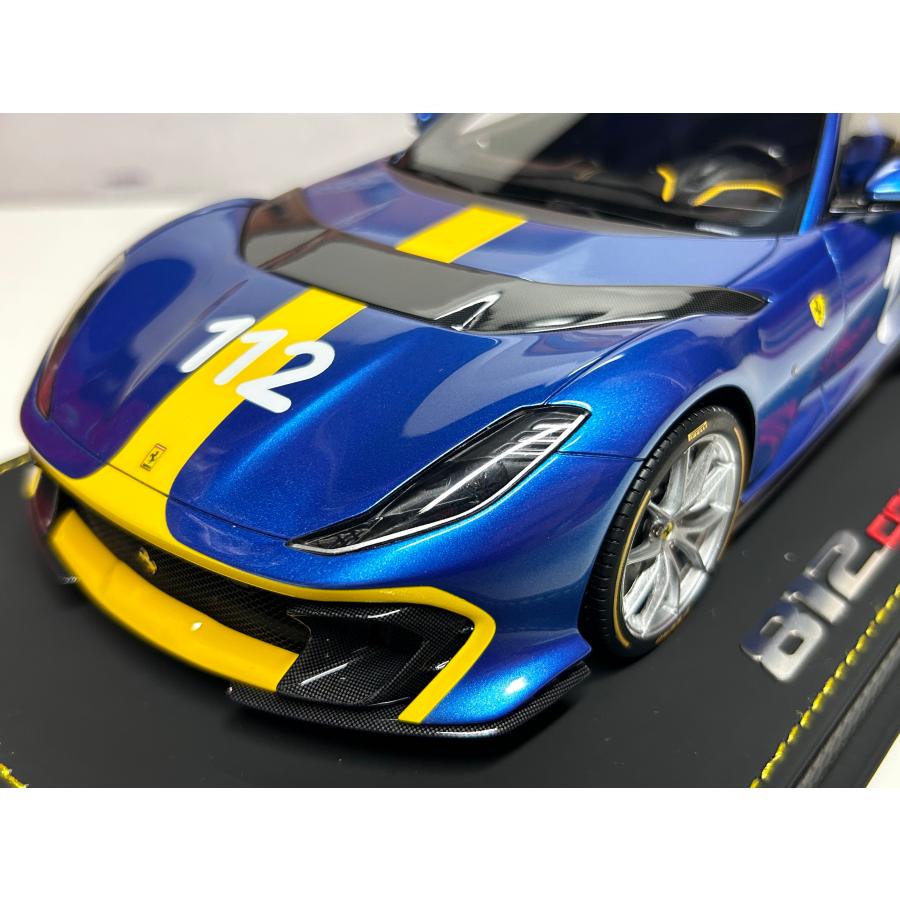 B.B.R BBR 1/18 Ferrari 812 Competizione Tailor made #112 Targa