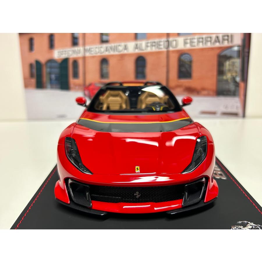 B.B.R BBR 1/18 Ferrari 812 Competizione A Rosso corsa B.B.R BBR 1/18 Ferrari 812 Competizione A Rosso corsa