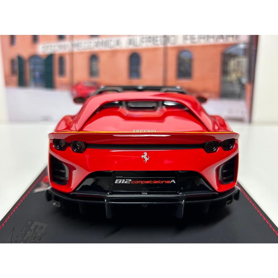B.B.R BBR 1/18 Ferrari 812 Competizione A Rosso corsa B.B.R BBR 1/18 Ferrari 812 Competizione A Rosso corsa