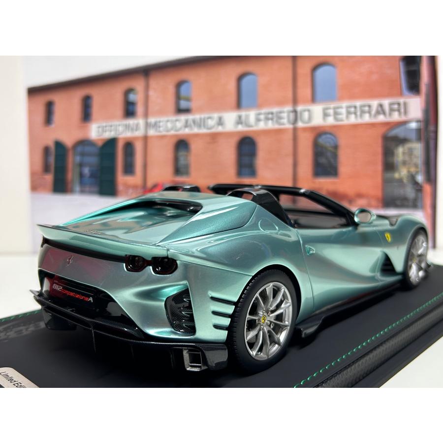 B.B.R BBR 1/18 Ferrari 812 Competizione A Metallic Tevere B.B.R BBR 1/18 Ferrari 812 Competizione A Metallic Tevere
