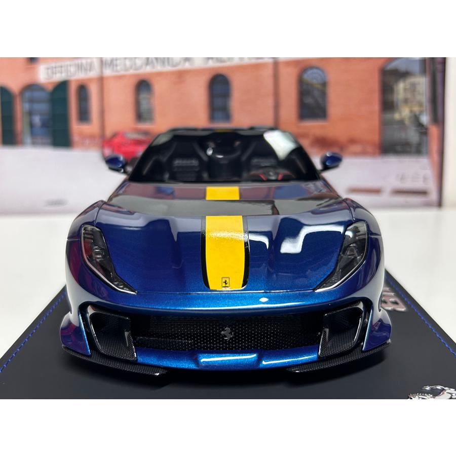 B.B.R BBR 1/18 Ferrari 812 Competizione A Blu Abu Dhabi