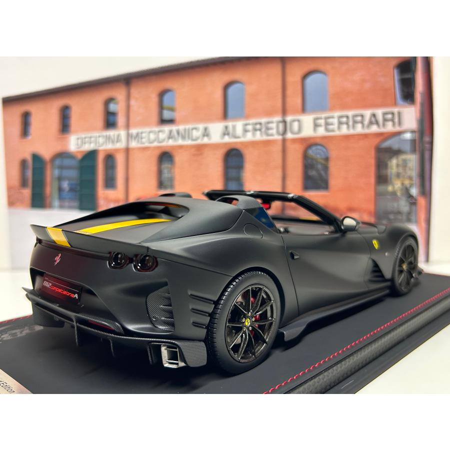 B.B.R BBR 1/18 Ferrari 812 Competizione A Matt Black