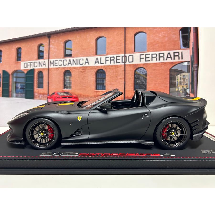 B.B.R BBR 1/18 Ferrari 812 Competizione A Matt Black フェラーリ