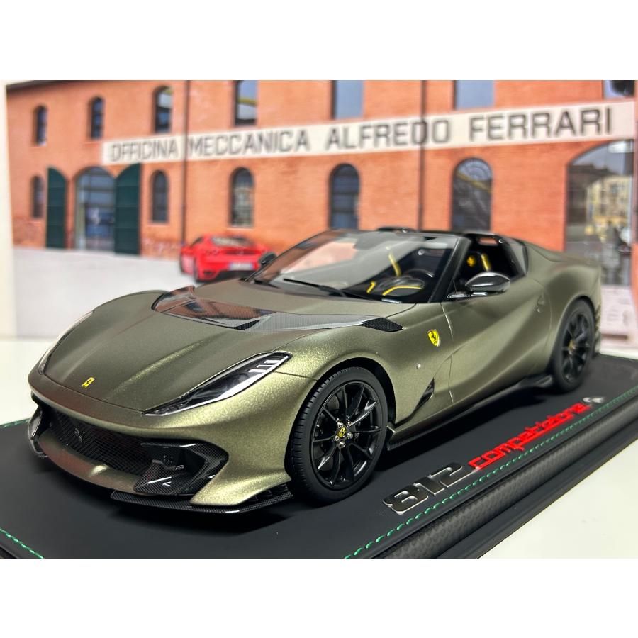B.B.R BBR 1/18 Ferrari 812 Competizione A Matt Manzoni Green 