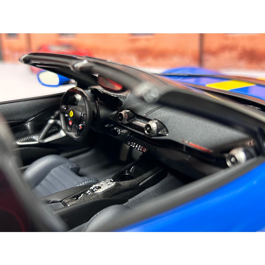 B.B.R BBR 1/18 Ferrari 812 Competizione A French Racing Blue