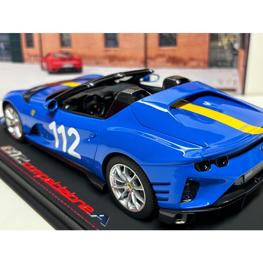 B.B.R BBR 1/18 Ferrari 812 Competizione A French Racing Blue