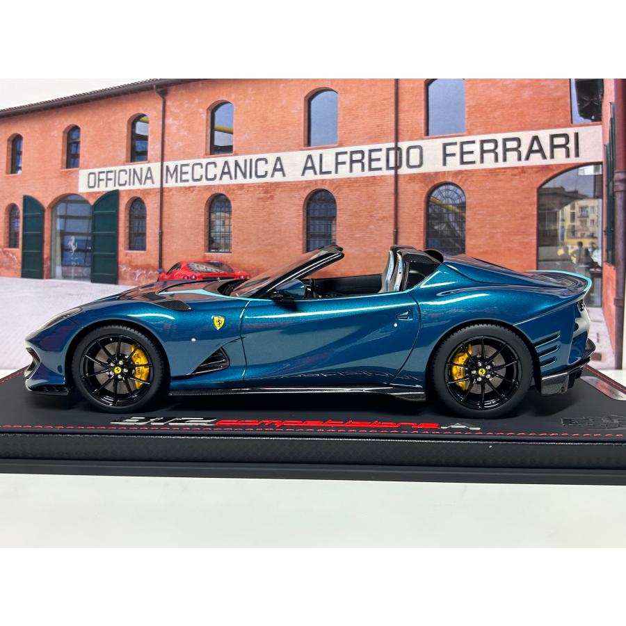 B.B.R BBR 1/18 Ferrari 812 Competizione A Blu Capri B.B.R BBR 1/18 Ferrari 812 Competizione A Blu Capri