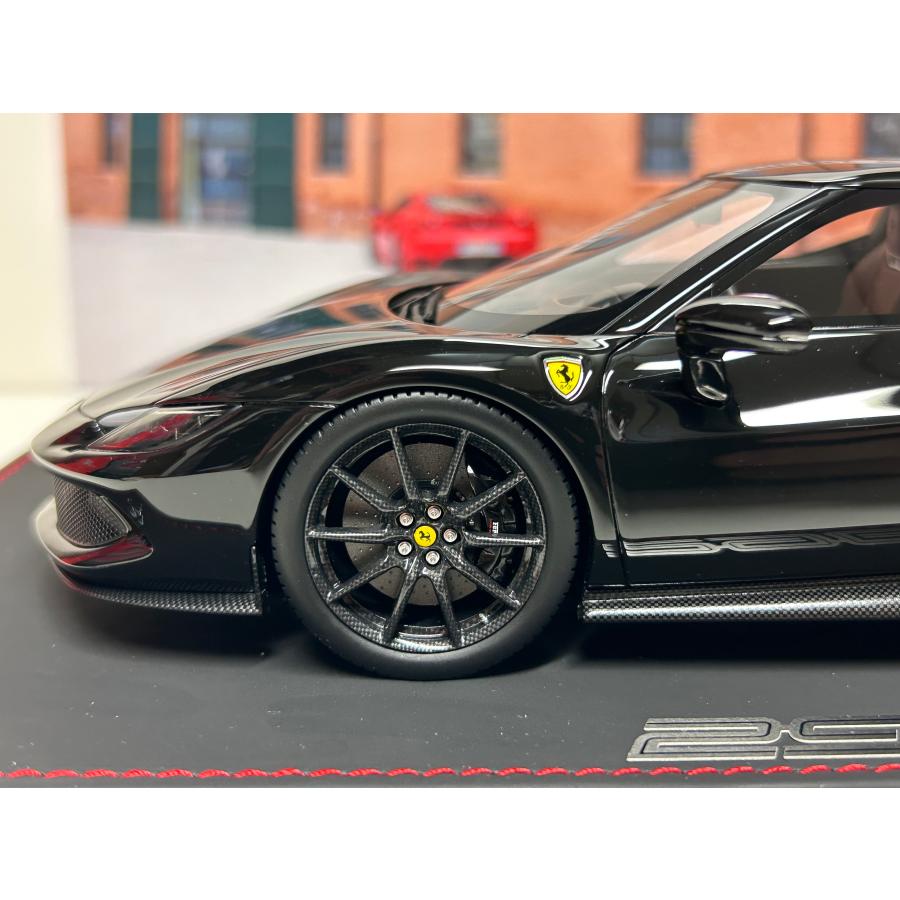 BBR 1/18 Ferrari 296 GTB　Nero daytona　フェラーリ　ミニカー　P18210E1｜garage-forza｜07