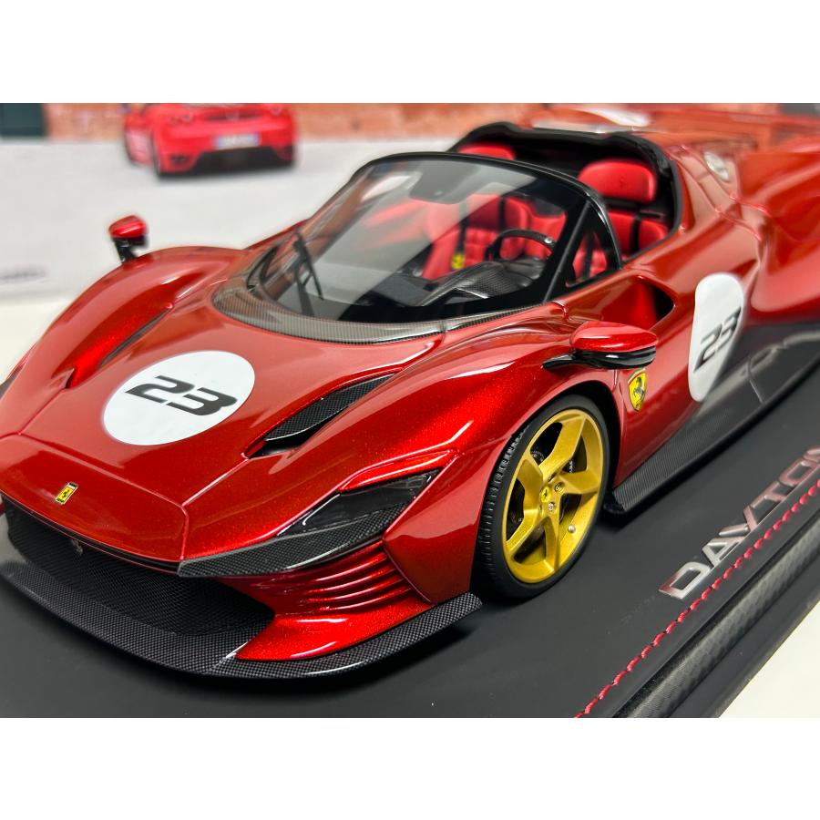 1/18 フェラーリ SP3 デイトナ 赤 Bburago Burago signature 1/18 Ferrari Daytona SP3 closed