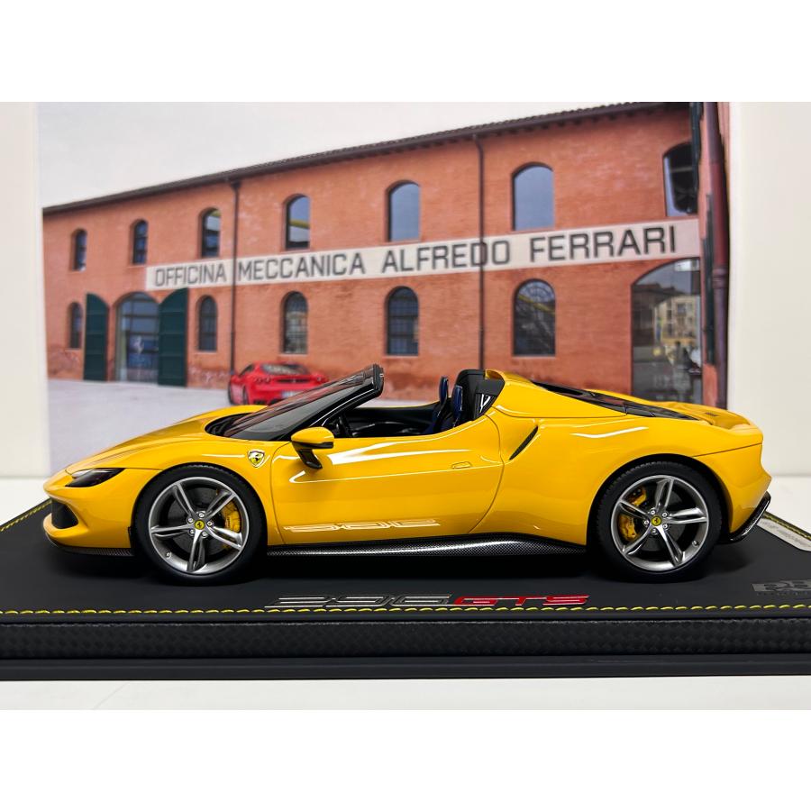 BBR BBRC268C1 Ferrari 296 GTS Giallo Modena - 1/43 - Miniature Neuve
