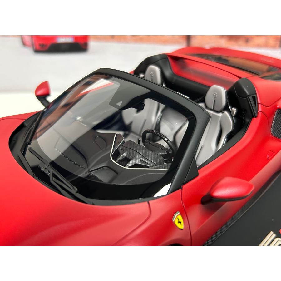 B.B.R BBR 1/18 Ferrari 296 GTS Rosso F1-75 カーボンホイール