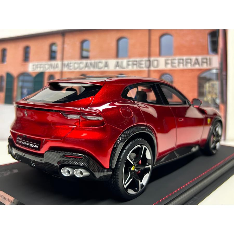 B.B.R BBR 1/18 Ferrari Purosangue Rosso magma カーボンルーフ