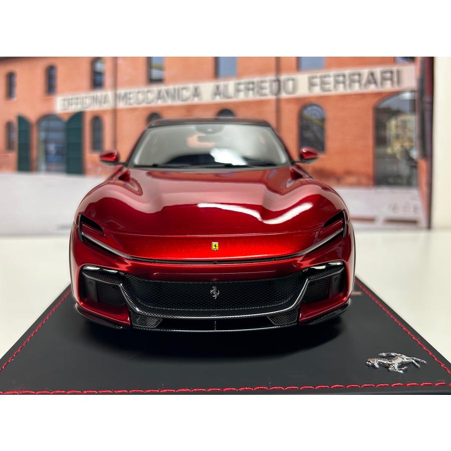 B.B.R BBR 1/18 Ferrari Purosangue Rosso magma カーボンルーフ