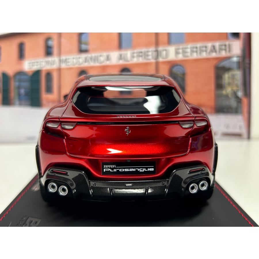 B.B.R BBR 1/18 Ferrari Purosangue Rosso magma カーボンルーフ