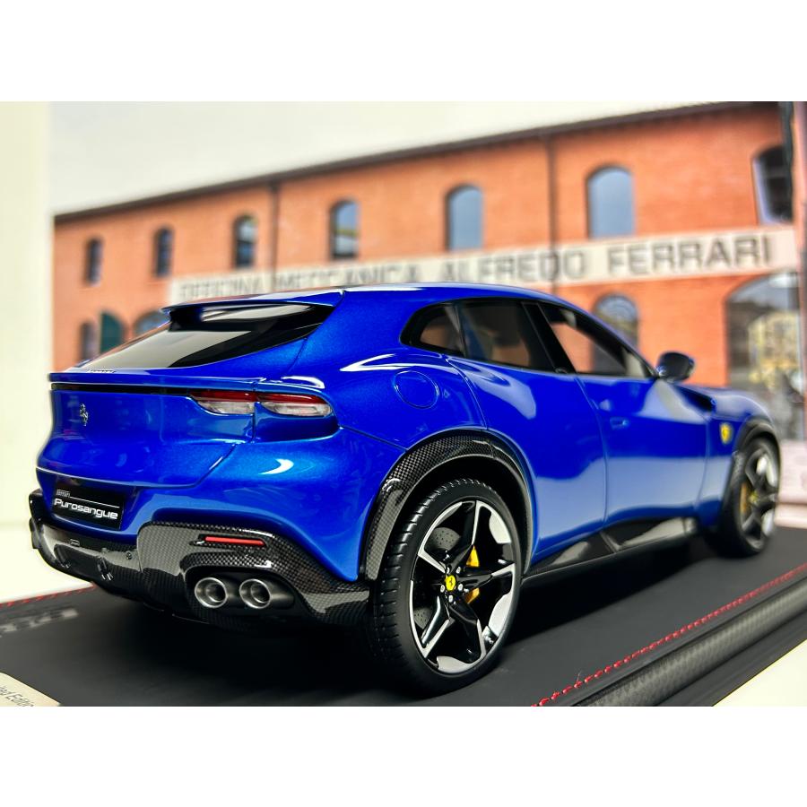 B.B.R BBR 1/18 Ferrari Purosangue Blu corsa パノラミックルーフ