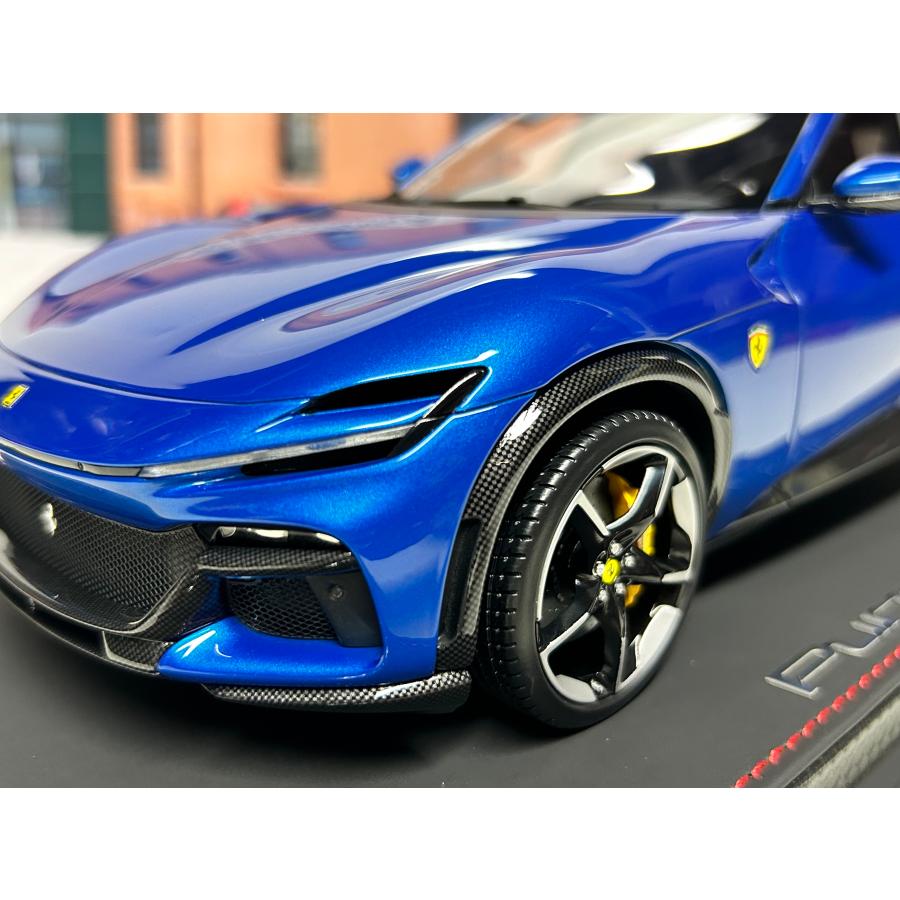 B.B.R BBR 1/18 Ferrari Purosangue Blu corsa パノラミックルーフ
