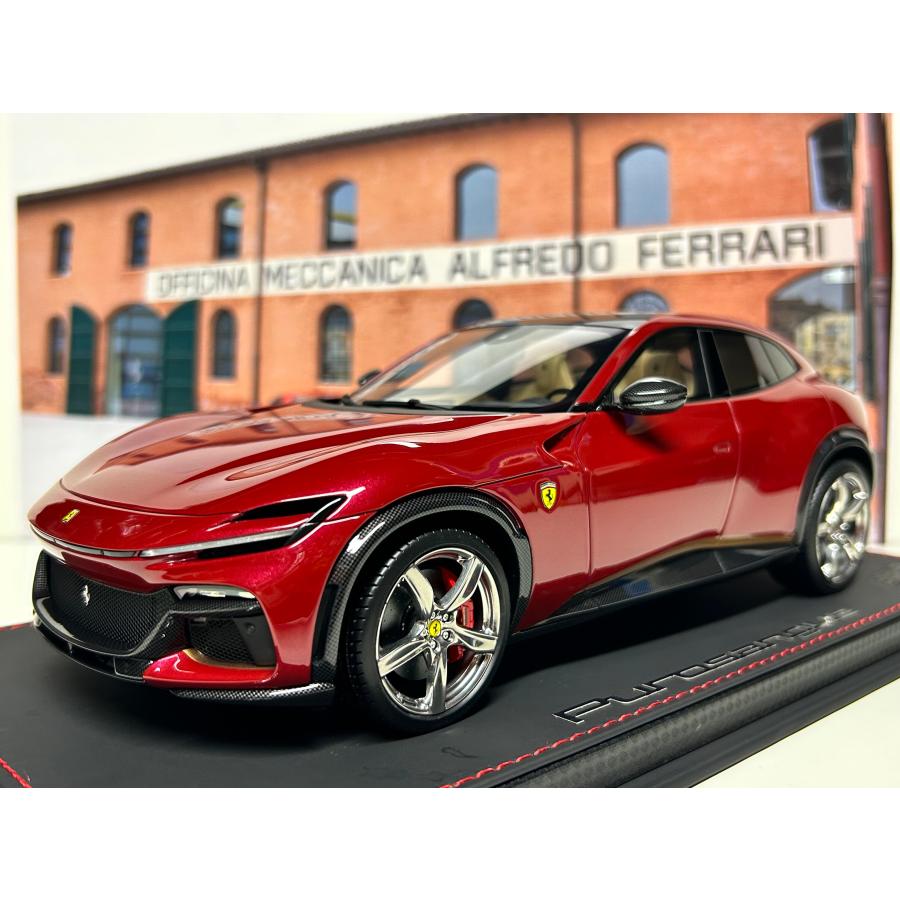 【新品】AT MODEL プロサングエ 1/18 フェラーリ B.B.R ＜予約品＞ POLISTIL 1/18 Ferrari PUROSANGUE 2022 Rosso magma