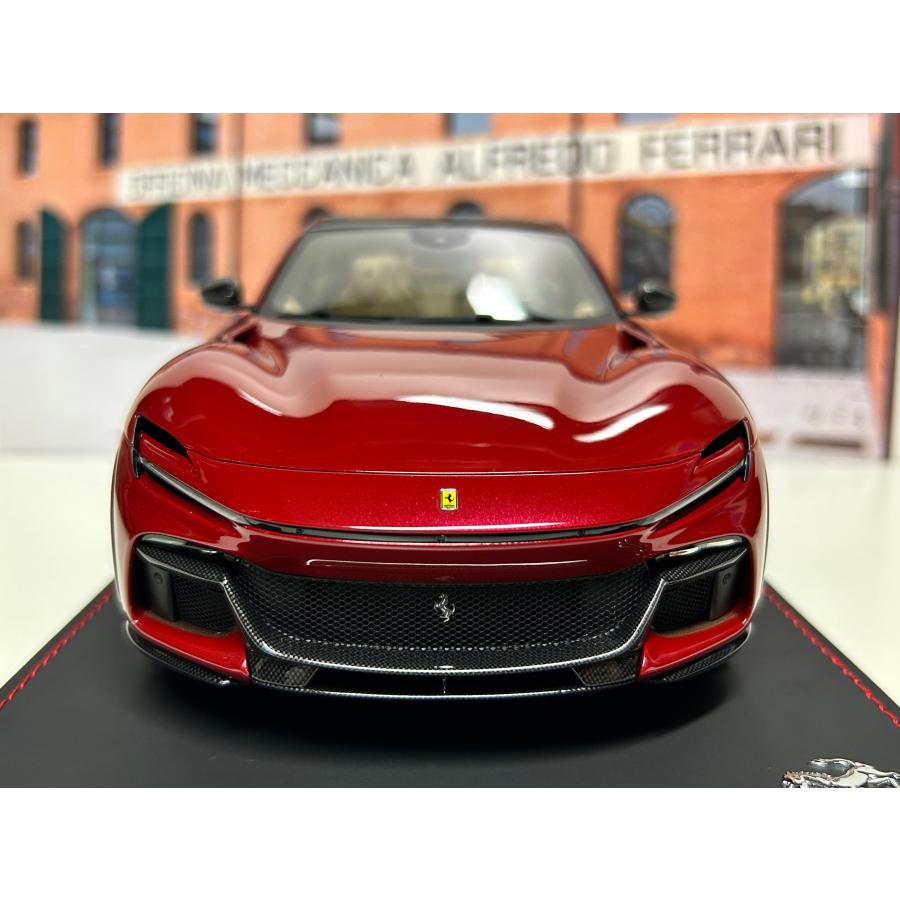 B.B.R BBR 1/18 Ferrari Purosangue Rosso mugello パノラミックルーフ