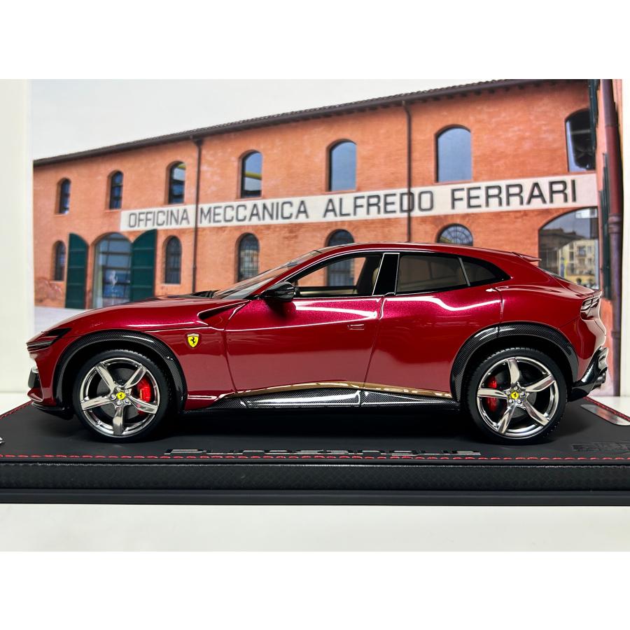 B.B.R BBR 1/18 Ferrari Purosangue Rosso mugello パノラミックルーフ