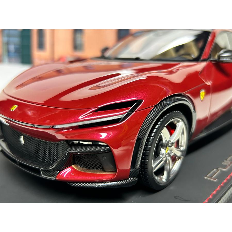 B.B.R BBR 1/18 Ferrari Purosangue Rosso mugello パノラミックルーフ