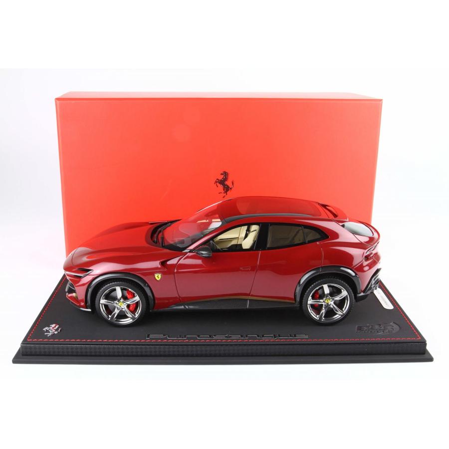 BBR 1:18 プロサング FUV SUV 合金 フルオープンカーモデル B.B.R BBR 1/18 Ferrari Purosangue Rosso mugello パノラミックルーフ