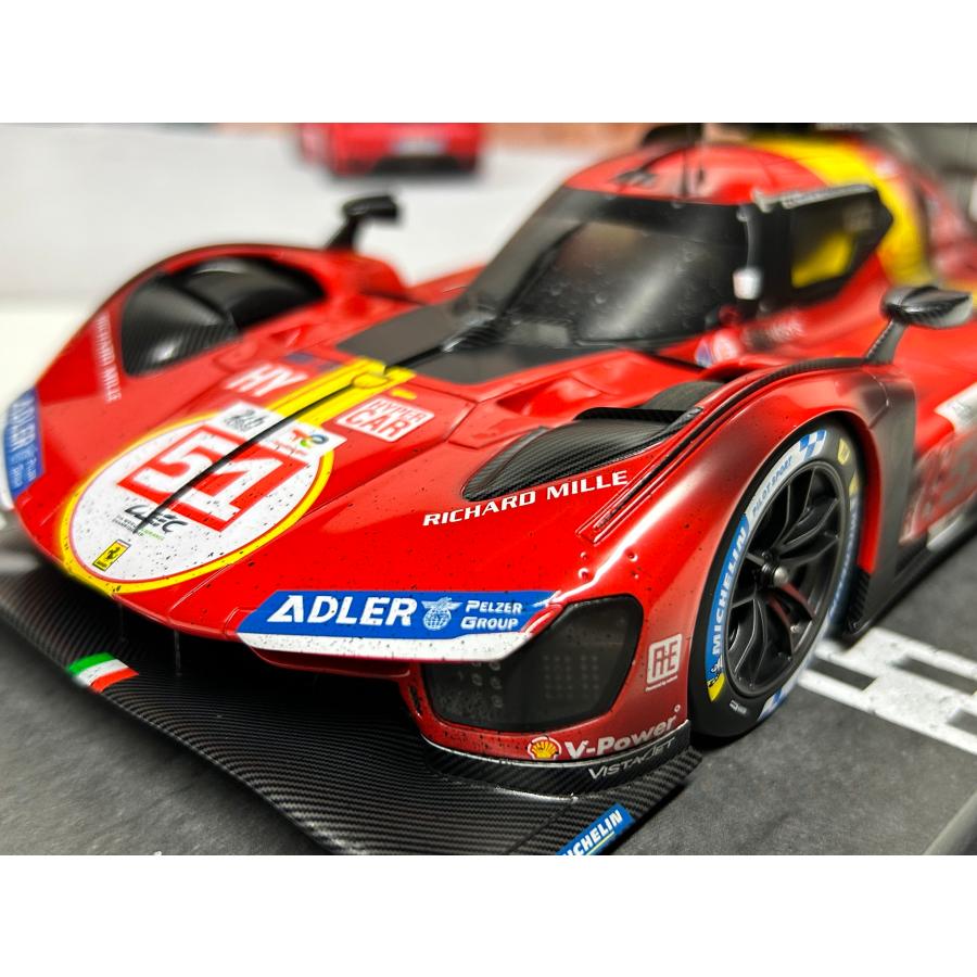 B.B.R BBR 1/18 Ferrari 499P Hypercar 2022 #51 ウェザリング