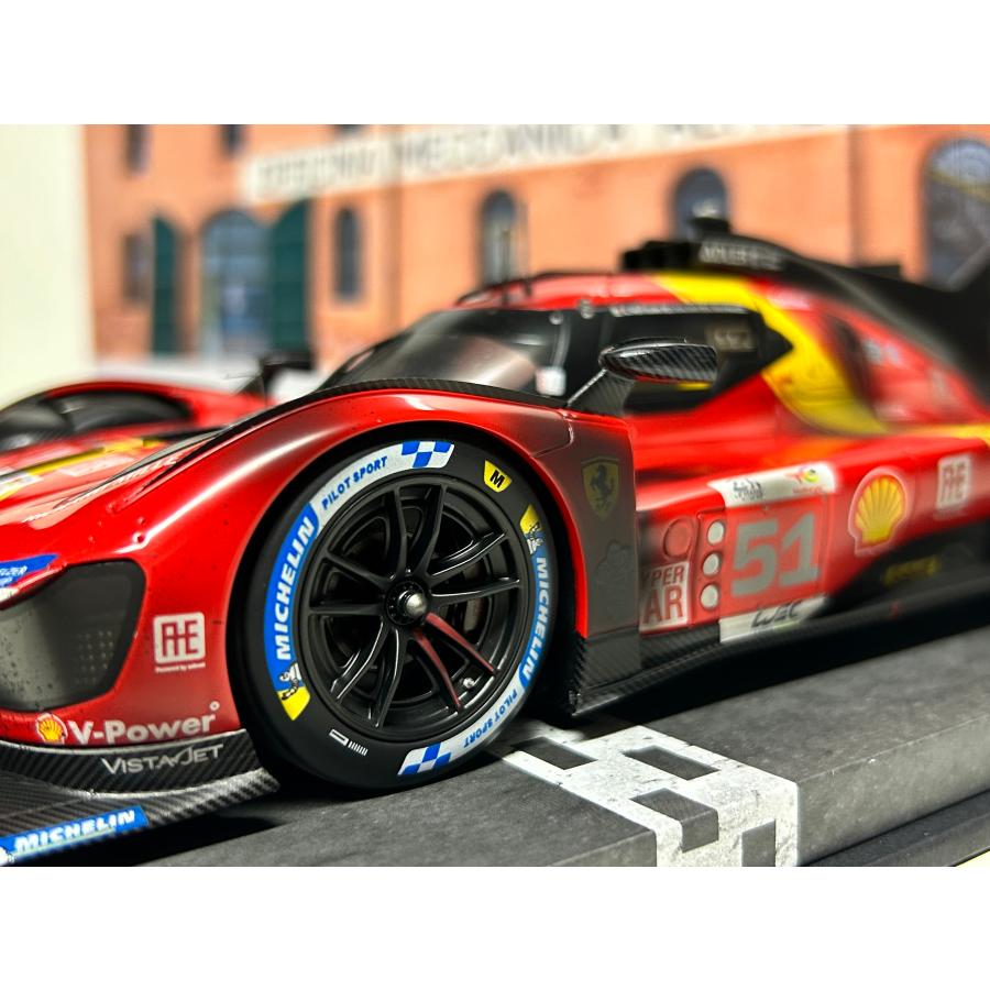 ミニカー Ferrari F50 499P LANCER porsche RWB etc Ferrari 499P No.50 Ferrari AF Corse Le Mans 24H 2024 Winner Scale