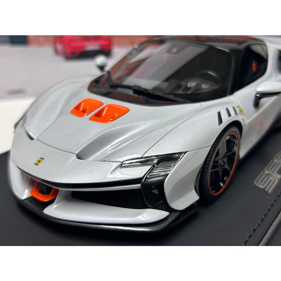B.B.R BBR 1/18 Ferrari SF90 XX Stradale Artic White B.B.R BBR 1/18 Ferrari SF90 XX Stradale Artic White