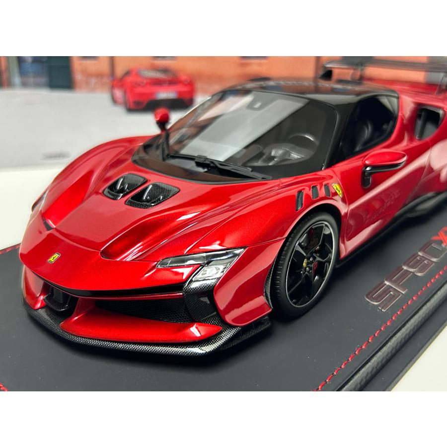 B.B.R BBR 1/18 Ferrari SF90 XX Stradale Rosso portofino B.B.R BBR 1/18 Ferrari SF90 XX Stradale Rosso portofino