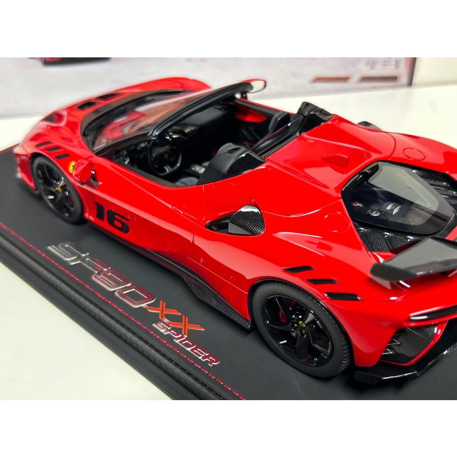 B.B.R 最新作！ BBR 1/18 Ferrari SF90 XX Spider Rosso corsa #16