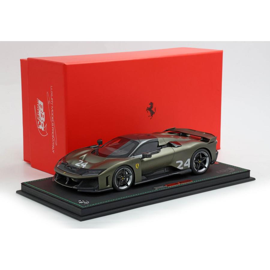 B.B.R ＜予約品＞ BBR 1/18 Ferrari F80 Verde Masoni Opaco #24