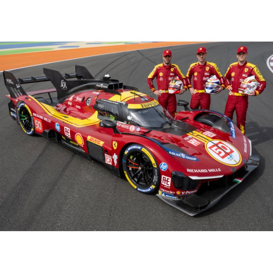 B.B.R ＜予約品＞ BBR 1/18 Ferrari 499P #50 Qatar 1812km 2025 Fuoco