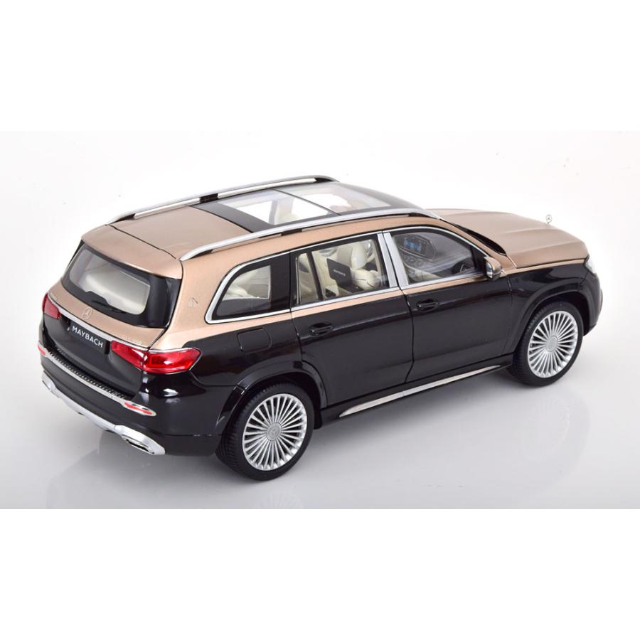 Modellino Paragon 1/18 Mercedes Benz Maybach GLS 600 – Diecast – Nero/Oro E Argento - Foto 2