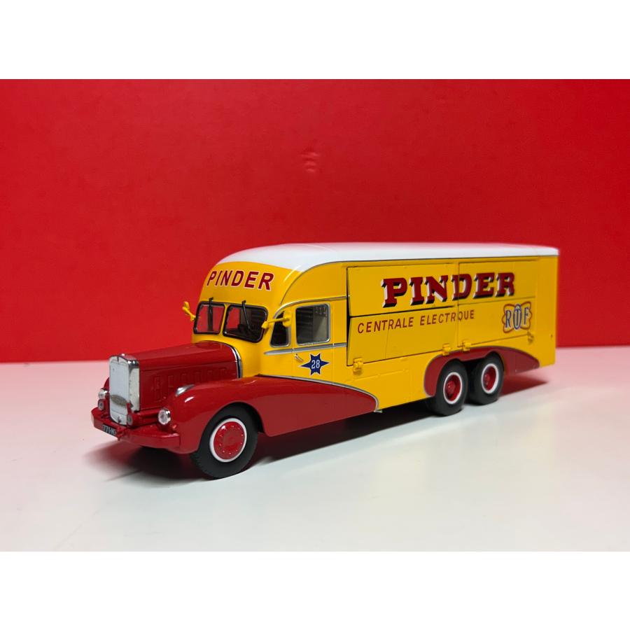 Direkt 1/43 ベルナール28 ピンダーサーカス 電源トラック 1951 Direkt 1/43 Bernard 28 Electrical Truck Pinder circus 1951