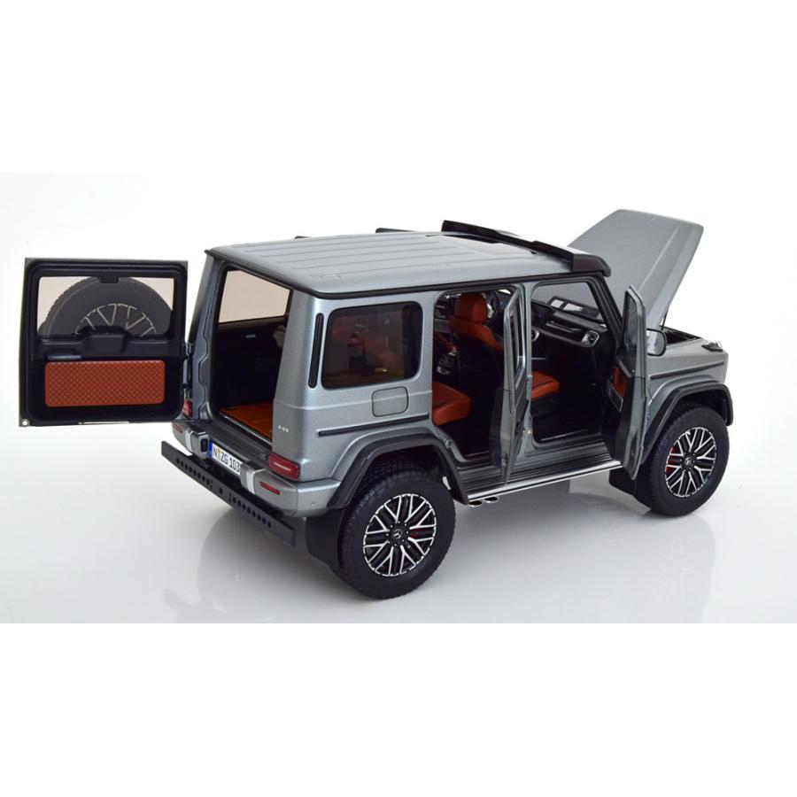 NZG 1/12 Mercedes G63 W163 4x4 AMG 2022 Platinum silver