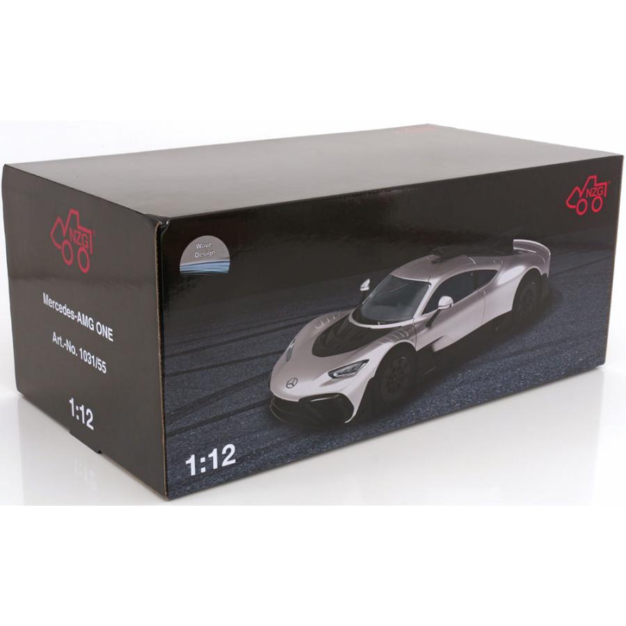 NZG 1/12 Mercedes Benz AMG One C298 2023 Hightech silver NZG 1/12 Mercedes Benz AMG One C298 2023 Hightech silver